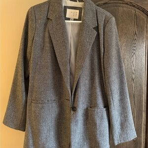A New Day Gray Blazer - LIGHTLY USED